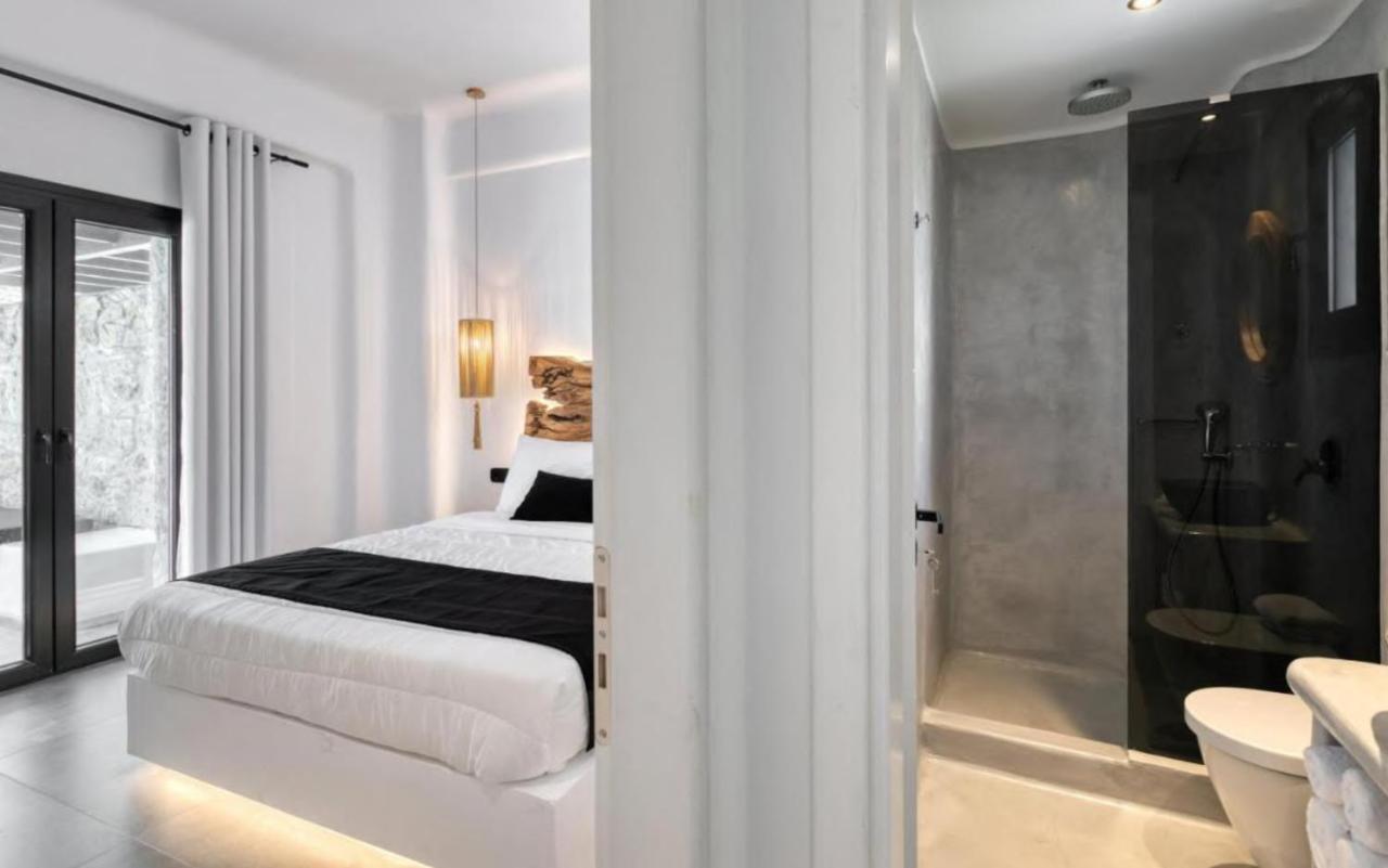 Black And White Villas Ftelia - Mykonos Mykonos Town Екстериор снимка