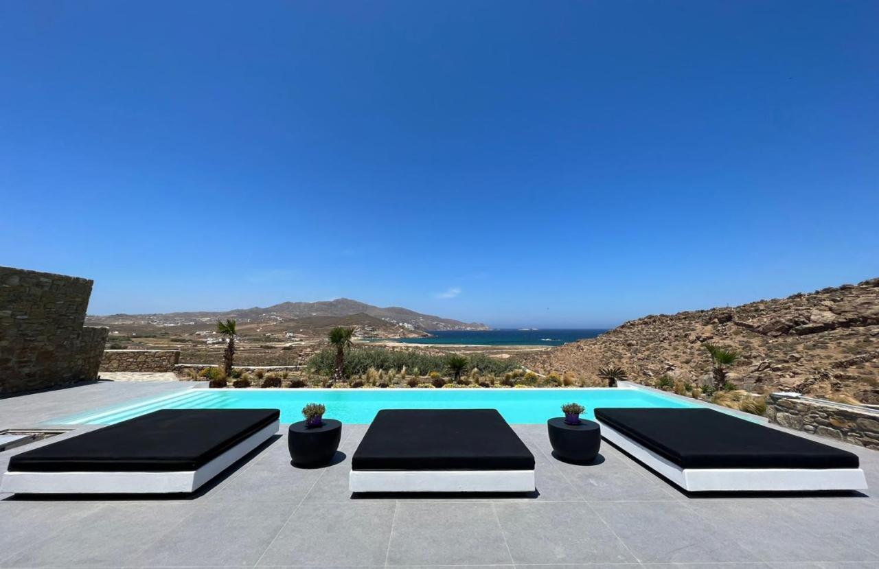 Black And White Villas Ftelia - Mykonos Mykonos Town Екстериор снимка