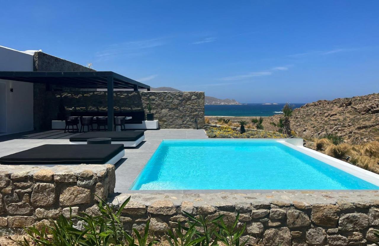 Black And White Villas Ftelia - Mykonos Mykonos Town Екстериор снимка