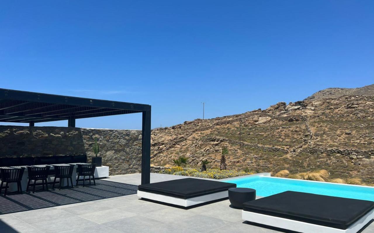Black And White Villas Ftelia - Mykonos Mykonos Town Екстериор снимка