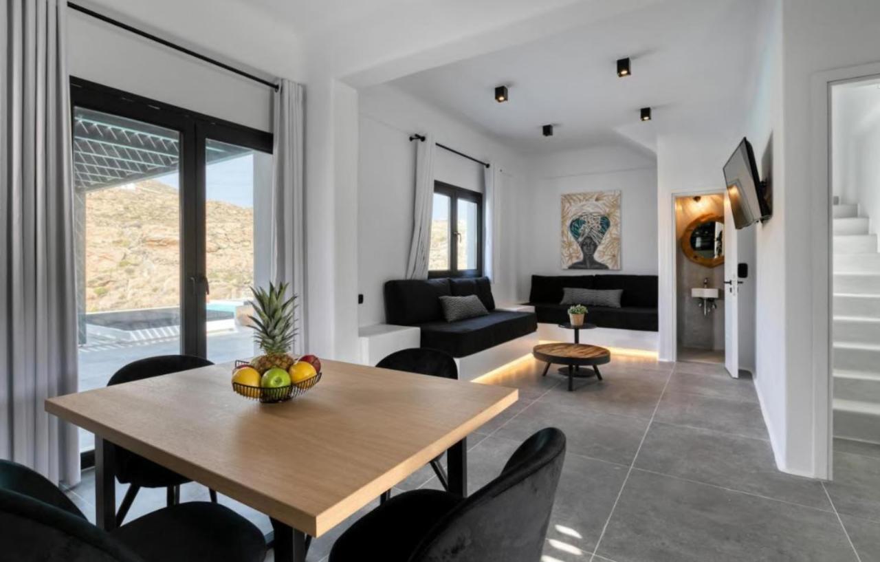 Black And White Villas Ftelia - Mykonos Mykonos Town Екстериор снимка