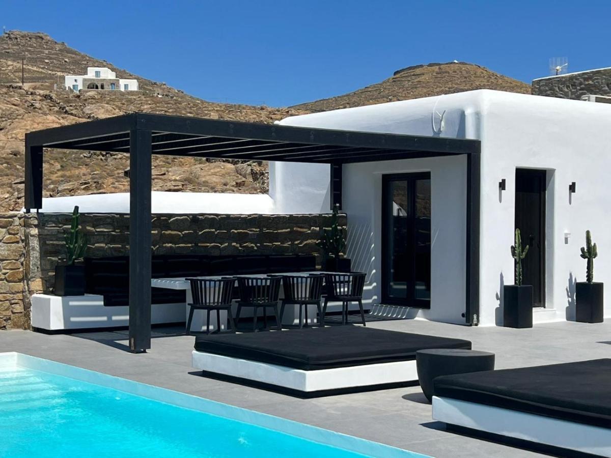 Black And White Villas Ftelia - Mykonos Mykonos Town Екстериор снимка