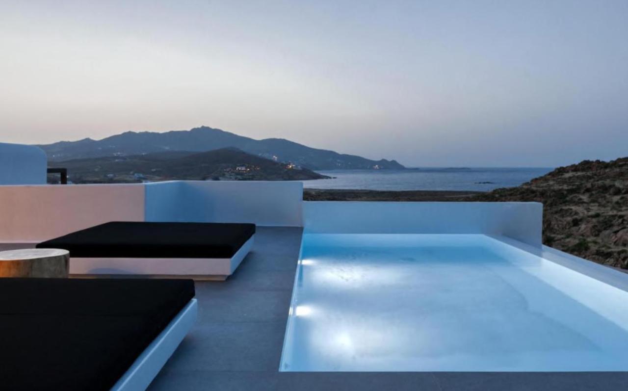 Black And White Villas Ftelia - Mykonos Mykonos Town Екстериор снимка