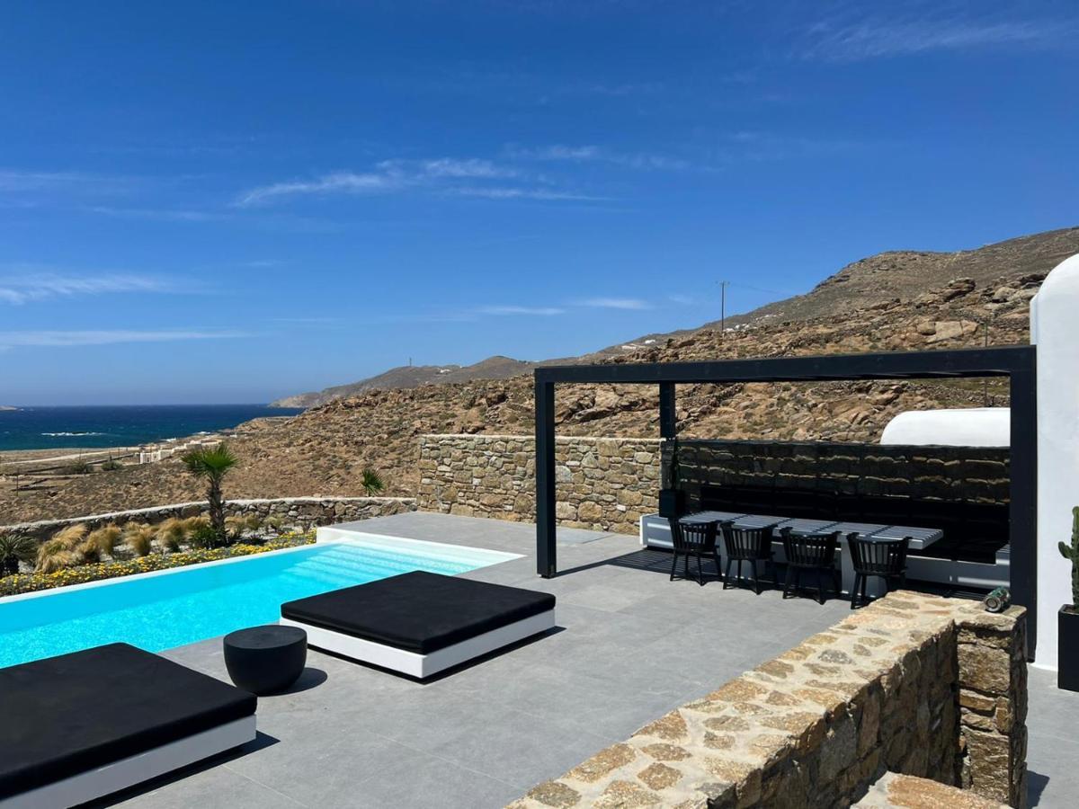 Black And White Villas Ftelia - Mykonos Mykonos Town Екстериор снимка