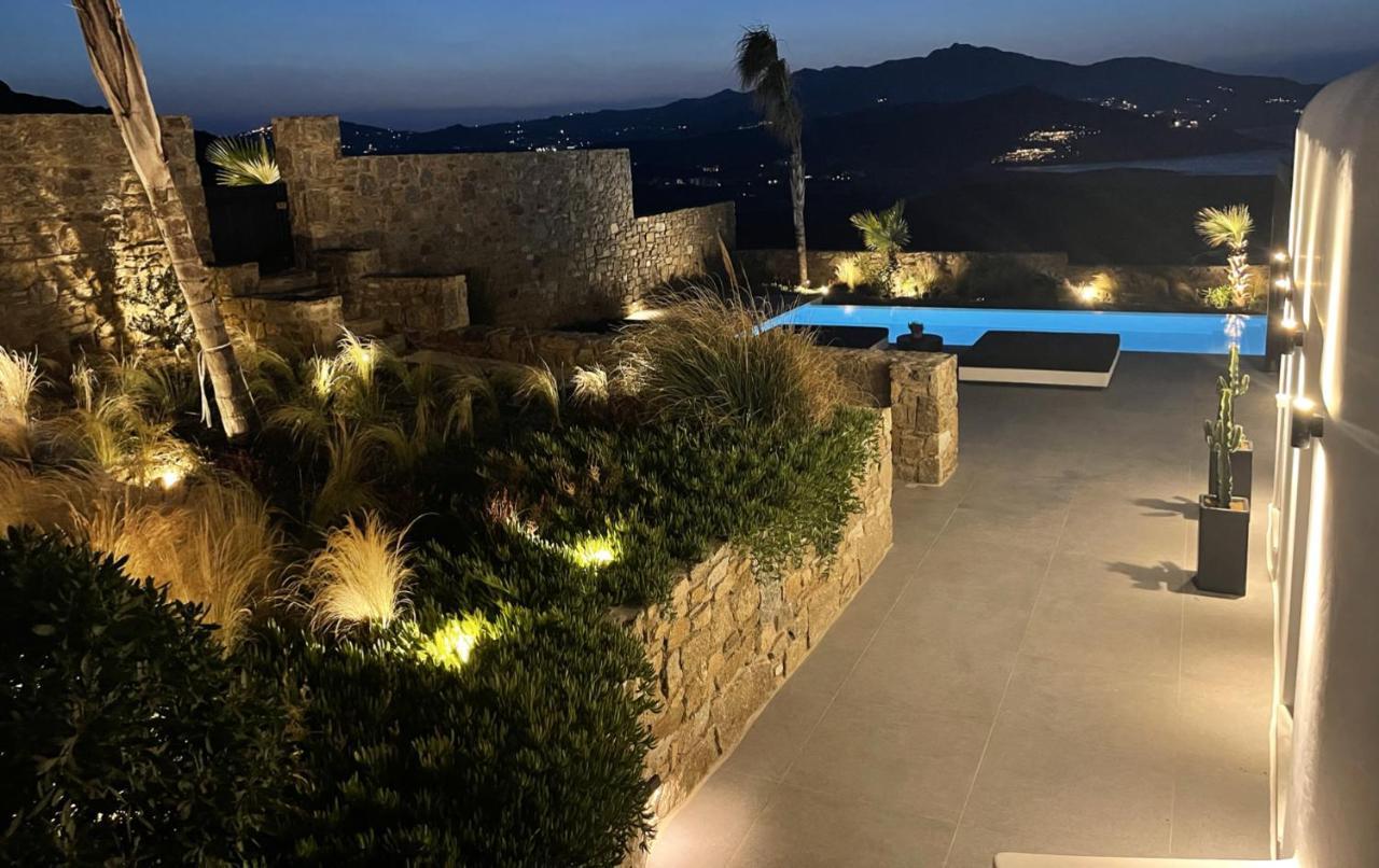 Black And White Villas Ftelia - Mykonos Mykonos Town Екстериор снимка
