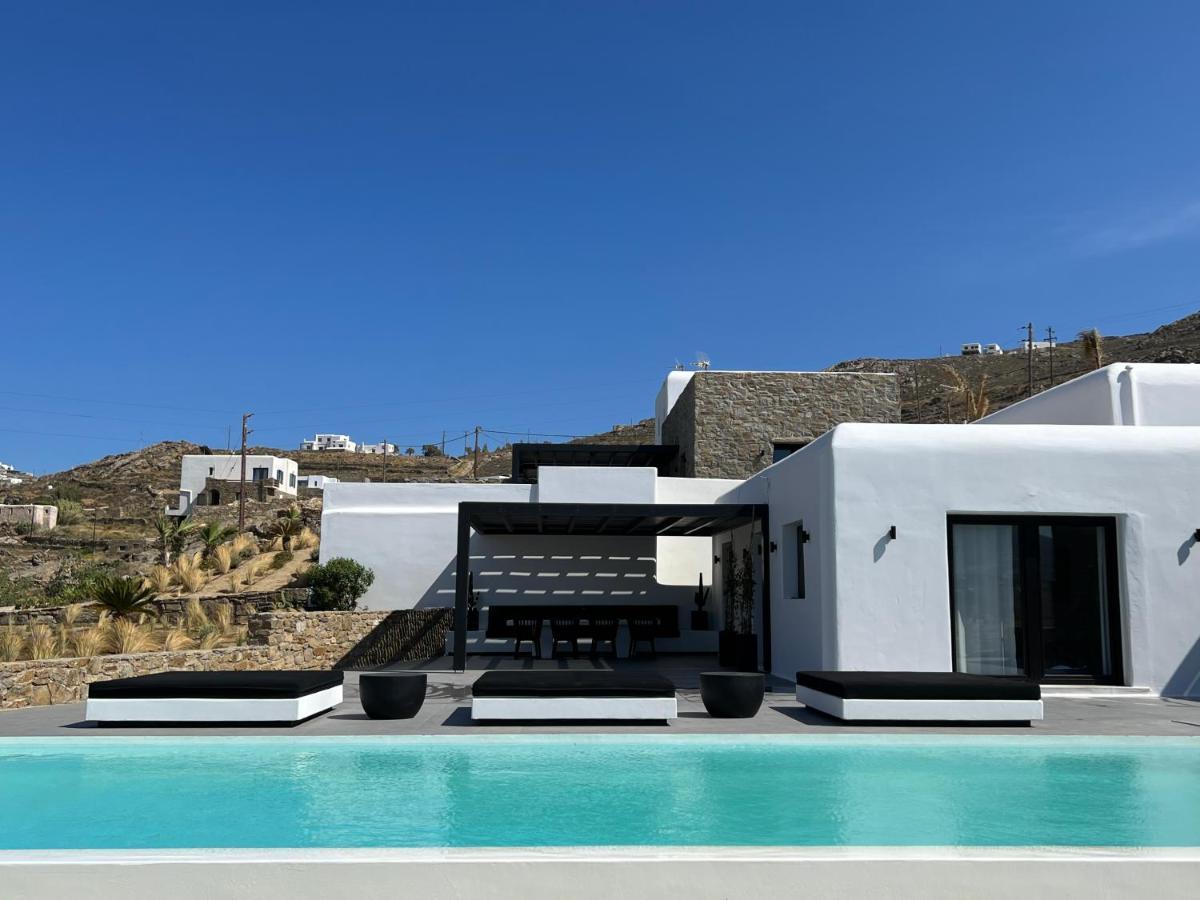 Black And White Villas Ftelia - Mykonos Mykonos Town Екстериор снимка