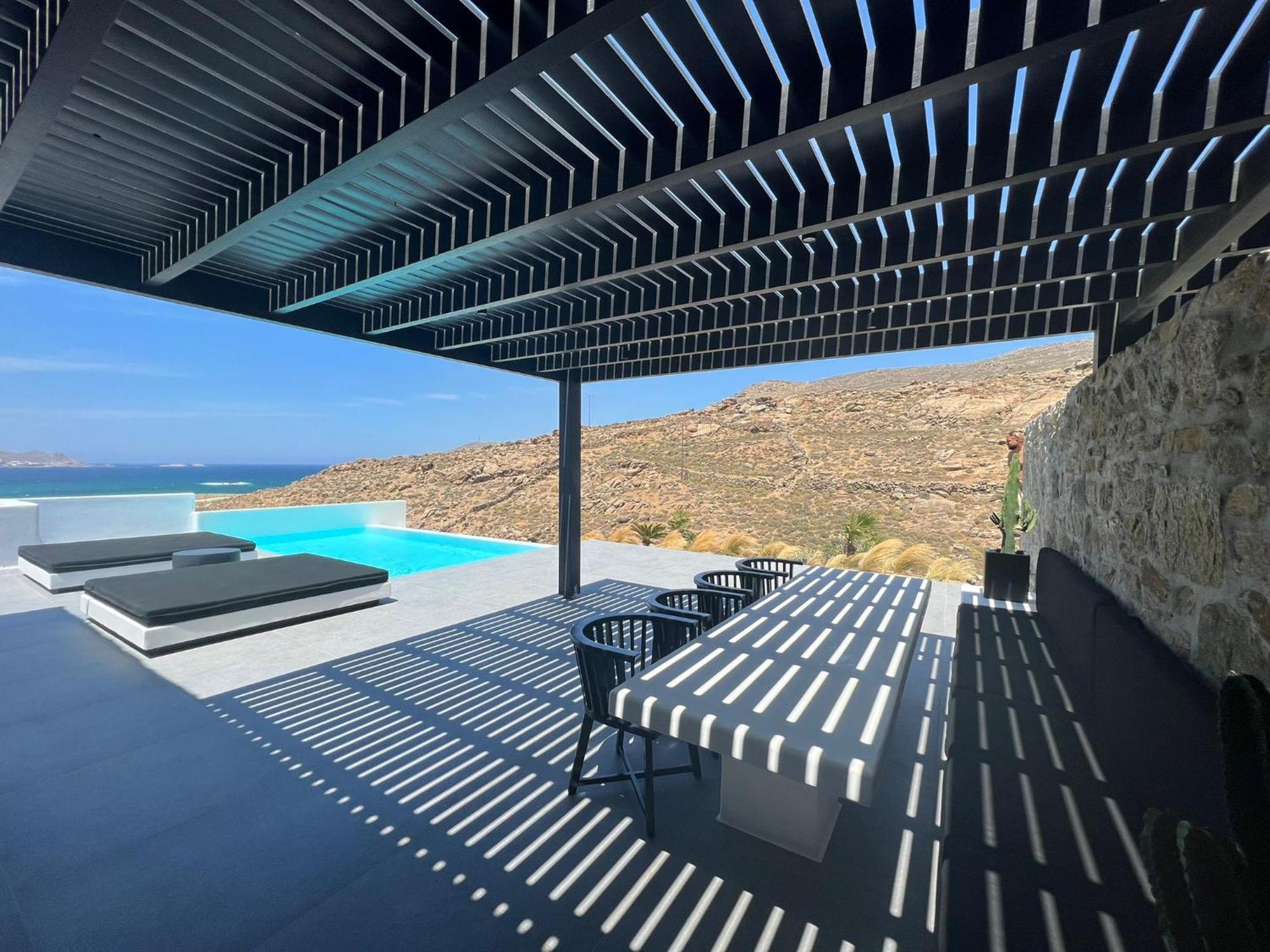 Black And White Villas Ftelia - Mykonos Mykonos Town Екстериор снимка